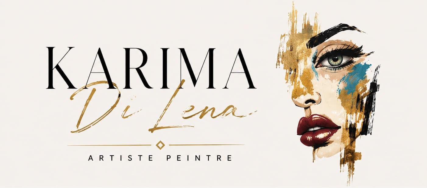 Logo de l'identité artistique de Karima Di Lena